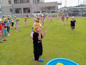 水あそび・プールがスタートしています