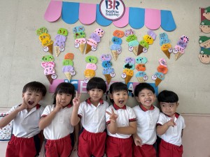 3歳児みどり・ふじ組　　楽しい夏♪