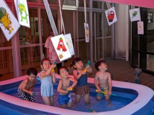 3歳児みどり・ふじ組　　楽しい夏♪