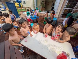 3歳児みどり・ふじ組　　楽しい夏♪