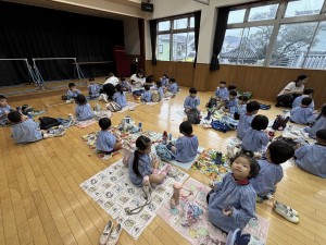 ３歳児　みどり・ふじぐみ　遠足