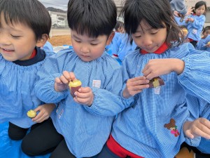 焼きいもパーティー４．５歳児