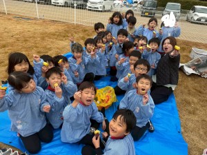 焼きいもパーティー４．５歳児