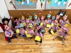 節分「豆まき」