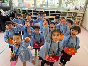 節分「豆まき」