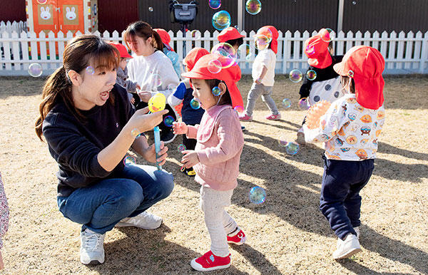 登園後の活動