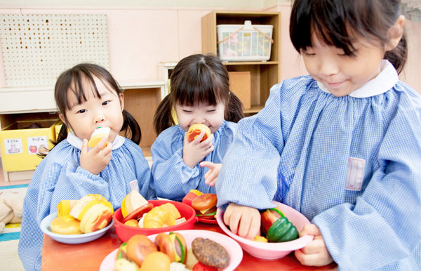 登園後の活動